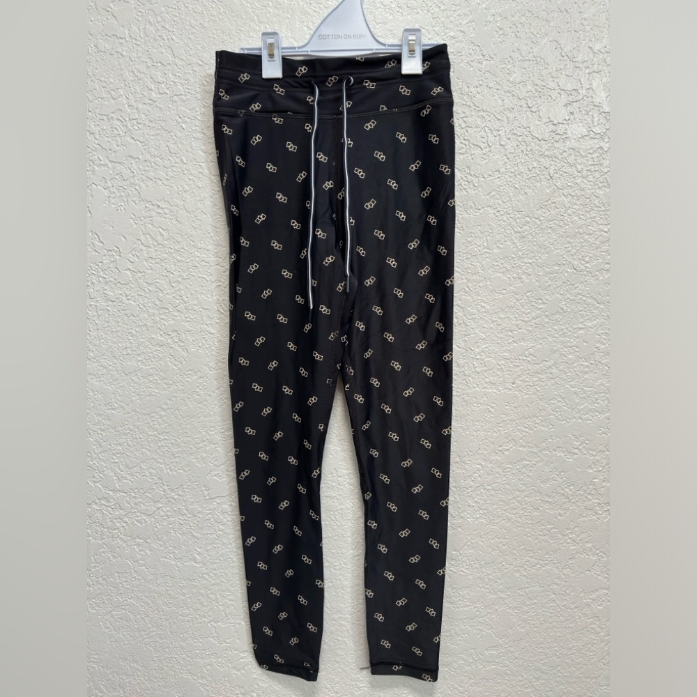 NWT The Upside Legging - Size S- Color: black and gold